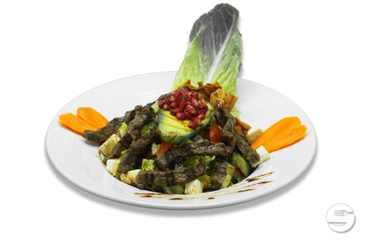 Damascus salad with grilled beef strips - Damas - Josefstrasse