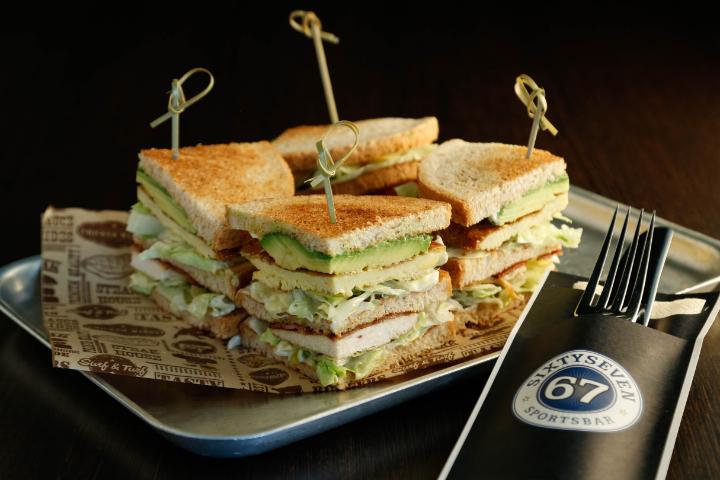 Triple Club Sandwich - 67 Sportsbar
