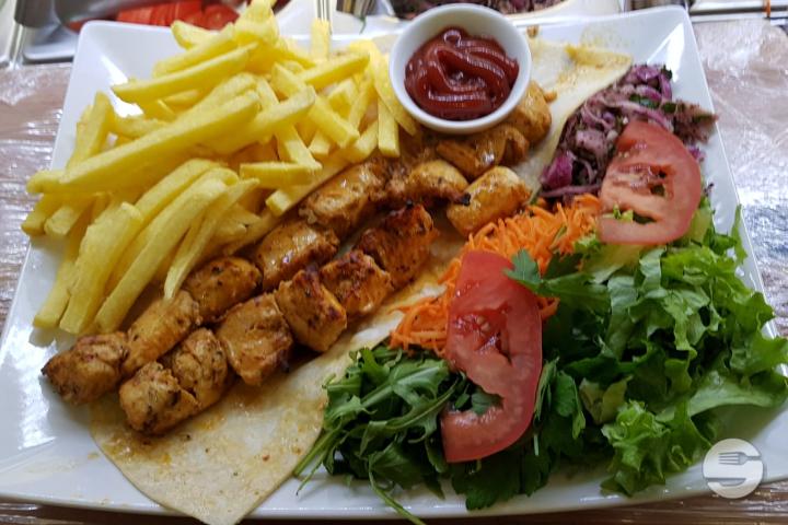 Assiette Double Shish Poulet - Istanbul Grill