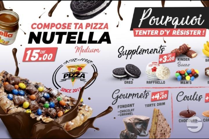 Pizza au Nutella - Pizza Avenue