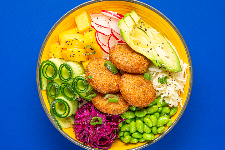 Poké bowl falafels - Eat & Play