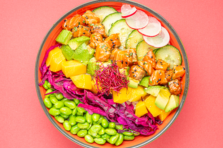 Poké bowl saumon - Eat & Play