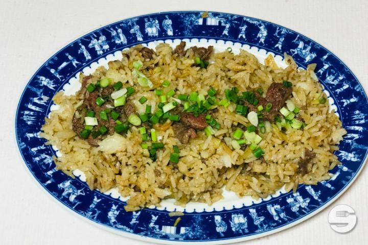 Riz sauté au Boeuf - Les Bosquets