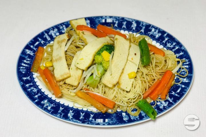 Nouilles sautées au Tofu - Les Bosquets