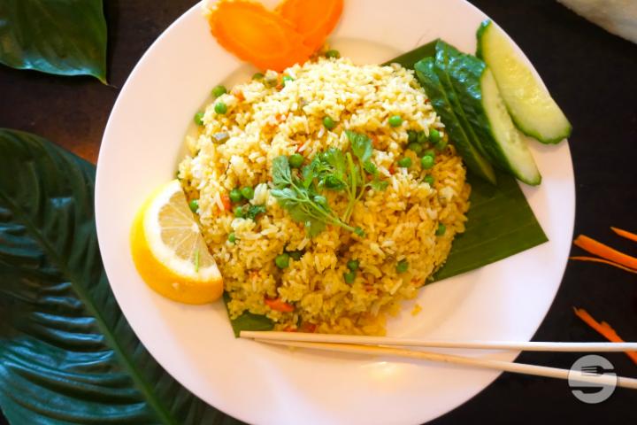 Fried rice with garnish of your choice - Tibetasia
