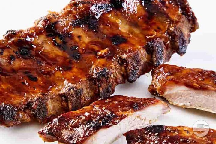 Sparrips an Barbecure Sauce - Brasil-Grill