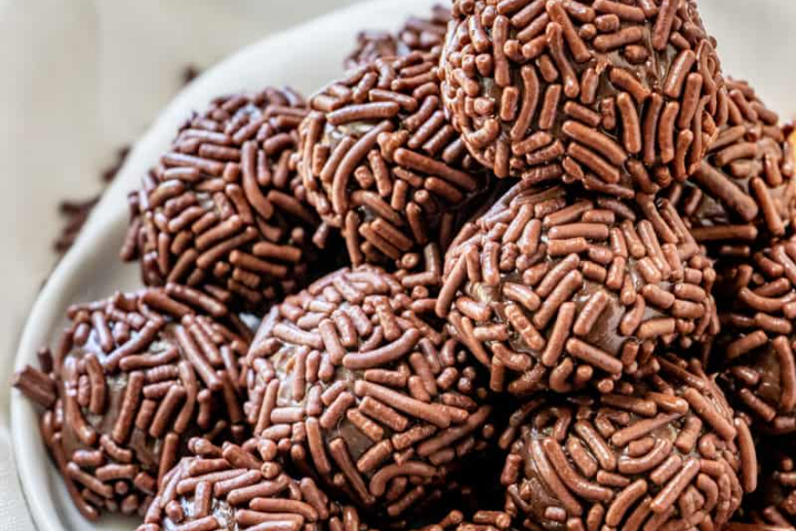 Brigadeiros brasilianische Schokolade Pralinen - Brasil-Grill
