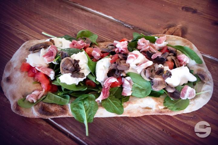 Porcini e speck - La Pinseria