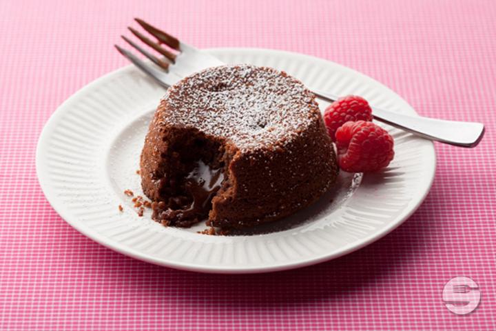 Warm chocolate cake - La Pinseria