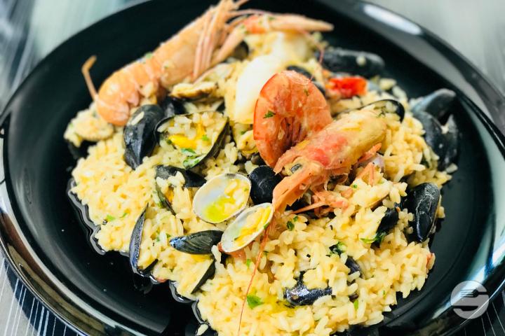 Risotto with seafood - La Petite Vendée - Dai 3 Fratelli Scalea