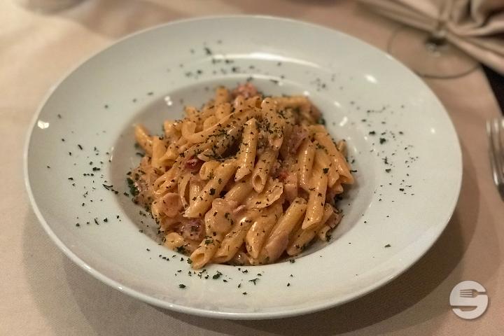 Penne alla carbonara - La Petite Vendée - Dai 3 Fratelli Scalea