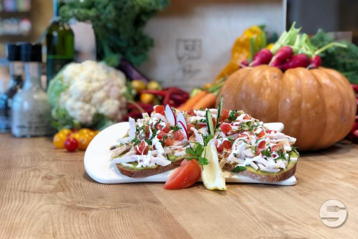 Tartine Poulet Rôti & Guacamole - Le Pain Quotidien