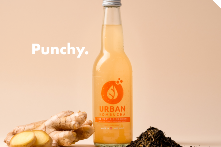 Kombucha Green Tea and Ginger - Green-Up Salad Bar