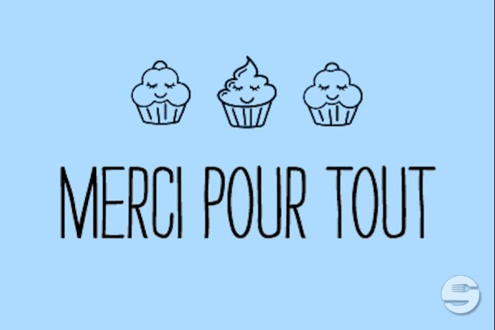 Card "Merci pour Tout" - Royaume MELAZIC