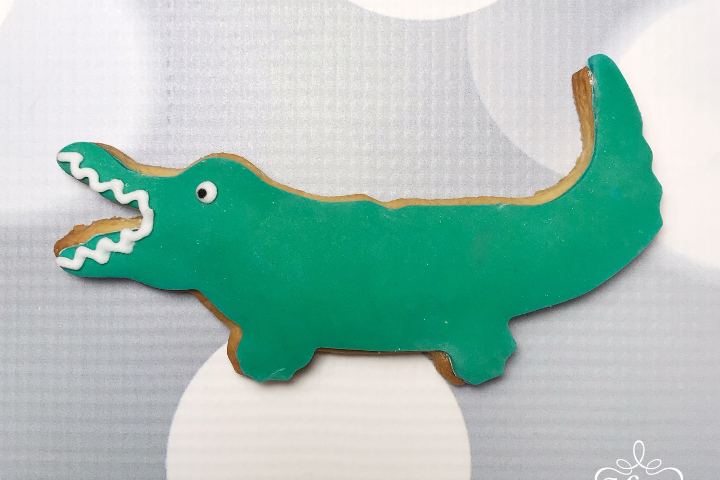 Biscuit Crocodile - Royaume MELAZIC Genève