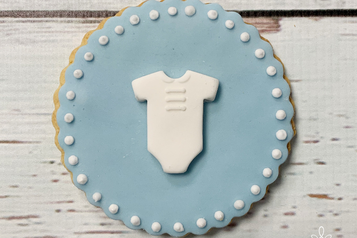 Biscuit Bébé Bleu - Royaume MELAZIC Lausanne