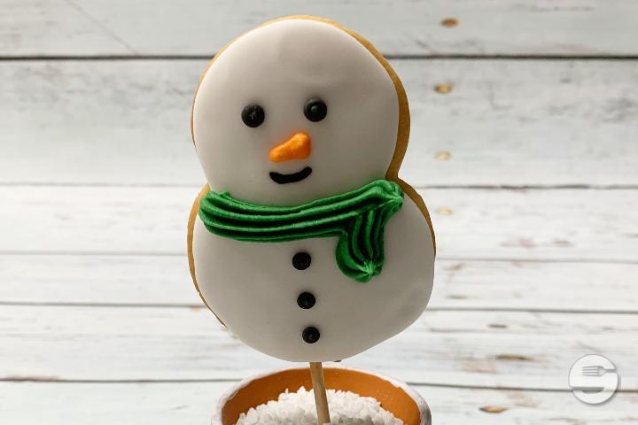Biscuit en pot "Bonhomme de neige" - Royaume MELAZIC Lausanne