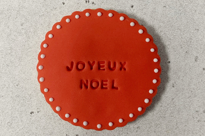 Biscuit Licorne de Noël - Royaume MELAZIC Lausanne
