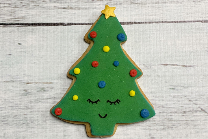 Biscuit Sapin de Noël - Royaume MELAZIC Lausanne