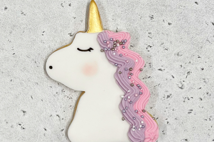 Biscuit Tête de licorne - Royaume MELAZIC Lausanne
