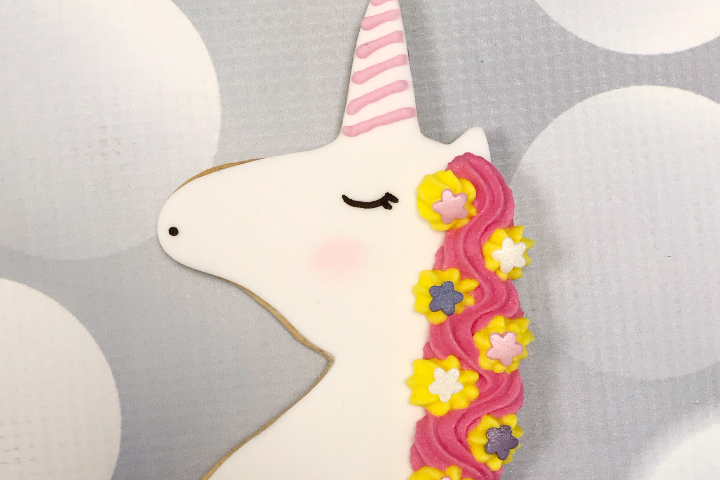 Biscuit Tête de licorne - Royaume MELAZIC Lausanne