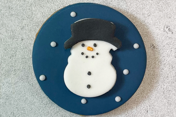 Biscuit Bonhomme de neige - Royaume MELAZIC Lausanne