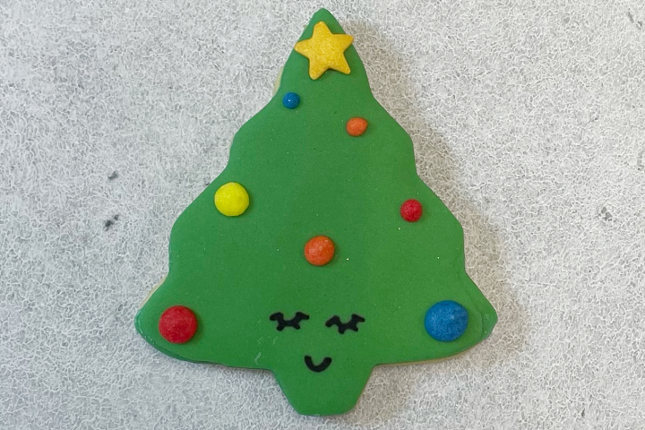 Biscuit Sapin de Noël - Royaume MELAZIC Lausanne