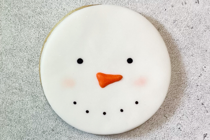Biscuit Tête de Bonhomme de neige - Royaume MELAZIC Lausanne