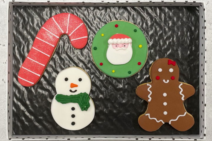 Boîte de biscuits Ho Ho Ho - Royaume MELAZIC Lausanne