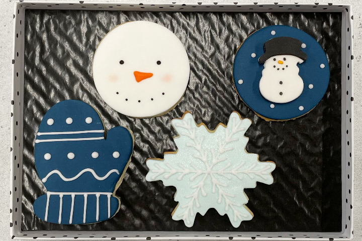 Boîte de biscuits Let it snow - Royaume MELAZIC Lausanne