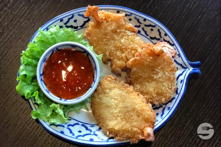 Crevettes Enveloppées. - Thaï au Lac