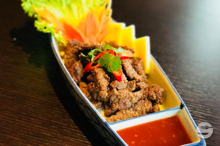 Bœuf légèrement croustillant - Thaï au Lac
