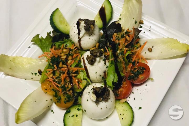 Burrata di Puglia with Truffle - Davinda Montreux