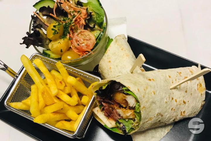 Chicken Bacon Wrap - Davinda Montreux