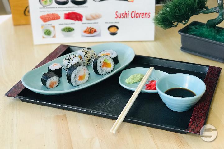17 pieces to choose from - Sushi Clarens