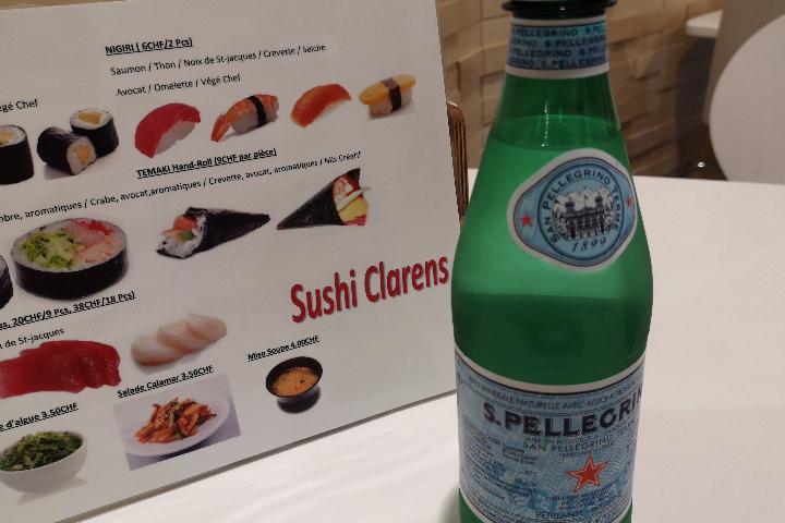 San pellegrino - Sushi Clarens
