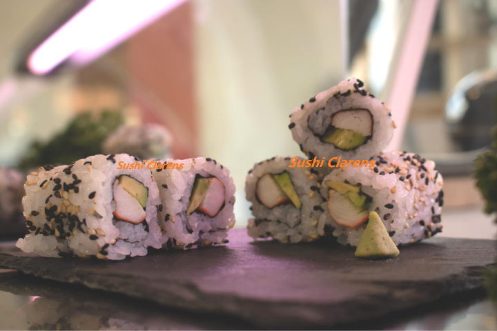 Crab, avocado & aromatic 5pcs - Sushi Clarens
