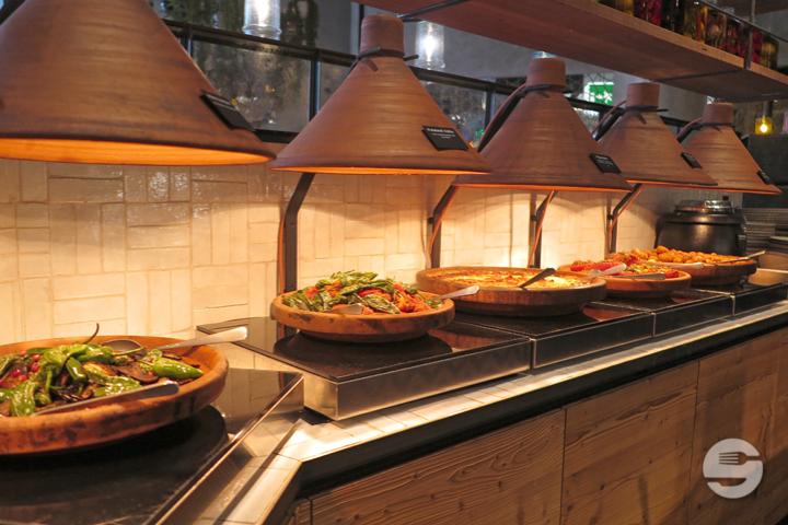 Buffet chaud 500 gr with 5 dishes - Yalda Cuisine Orientale