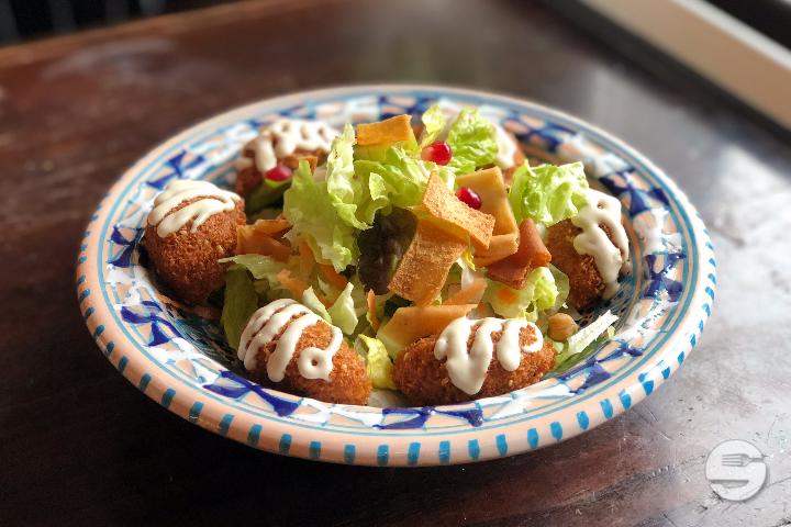 Falafel salad - SimSim Restaurant