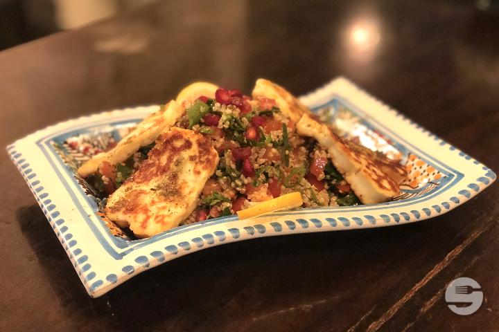 Halloumi Salad - SimSim Restaurant