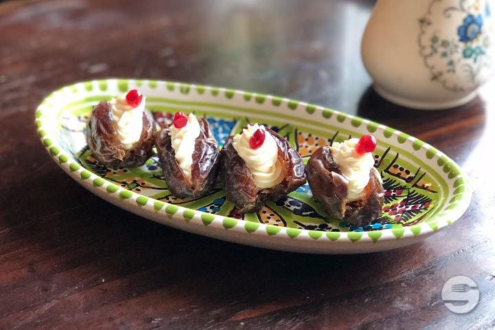 Stuffed dates (4 pieces) - SimSim Restaurant