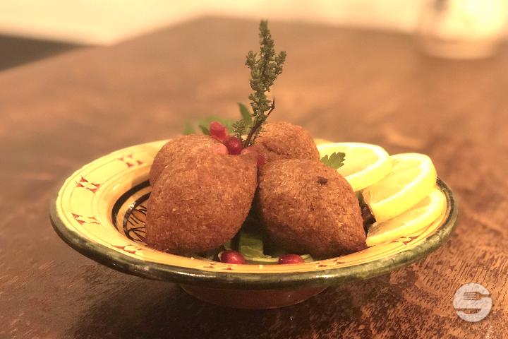 Kibbeh (4 pieces) - SimSim Restaurant