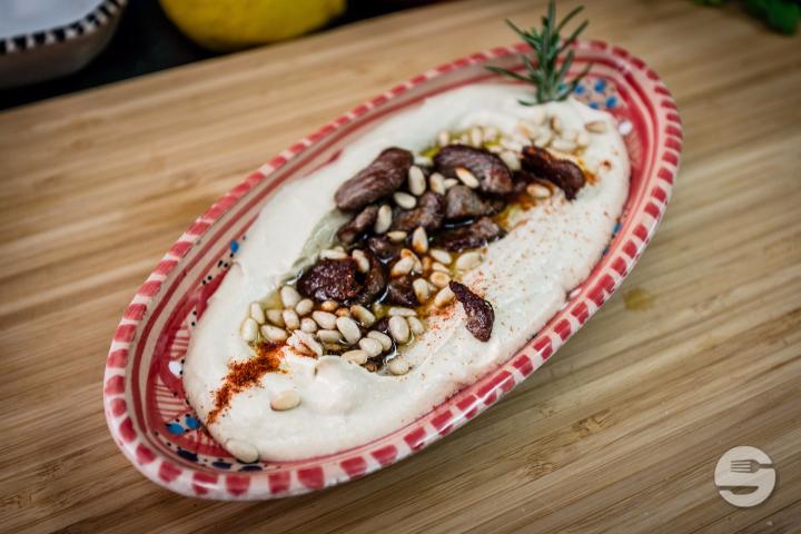 Hummus Lahma - SimSim Restaurant