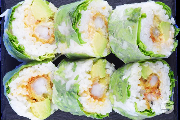 Roll Crevette Panée Avocat - 6 Pièces - Sushi Break