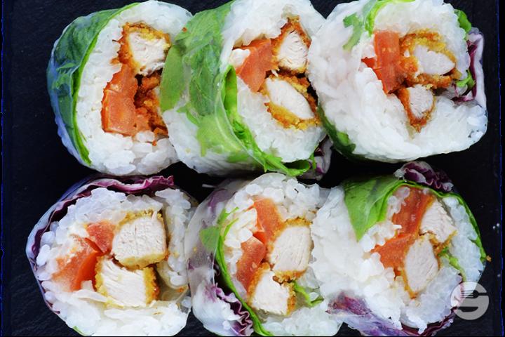 Roll Poulet Pané Tomate - 6 Pièces - Sushi Break