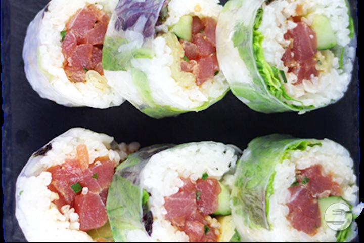 Roll Tartare Thon Spicy Concombre - 6 Pièces - Sushi Break