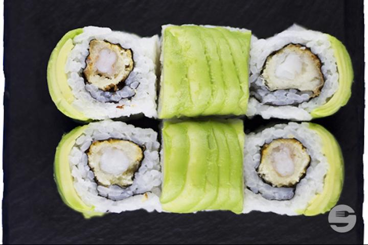 California Breaded Shrimps Avocado - 6 Pieces - Sushi Break