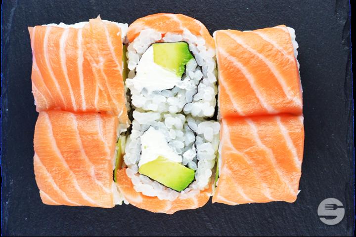 California Saumon Fromage Avocat - 6 Pièces - Sushi Break