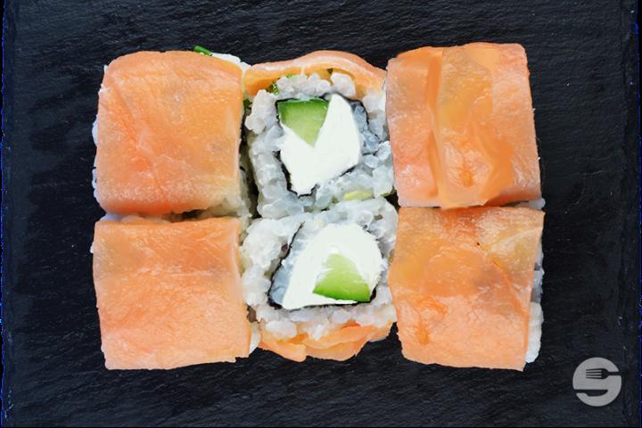 California Saumon Fumé Fromage Concombre - 6 Pièces - Sushi Break