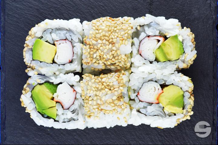 California Surimi Avocat - 6 Pièces - Sushi Break